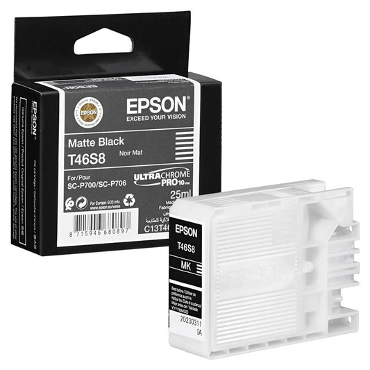 EPSON T46S8 mattschwarz Druckerpatrone | C13T46S80N