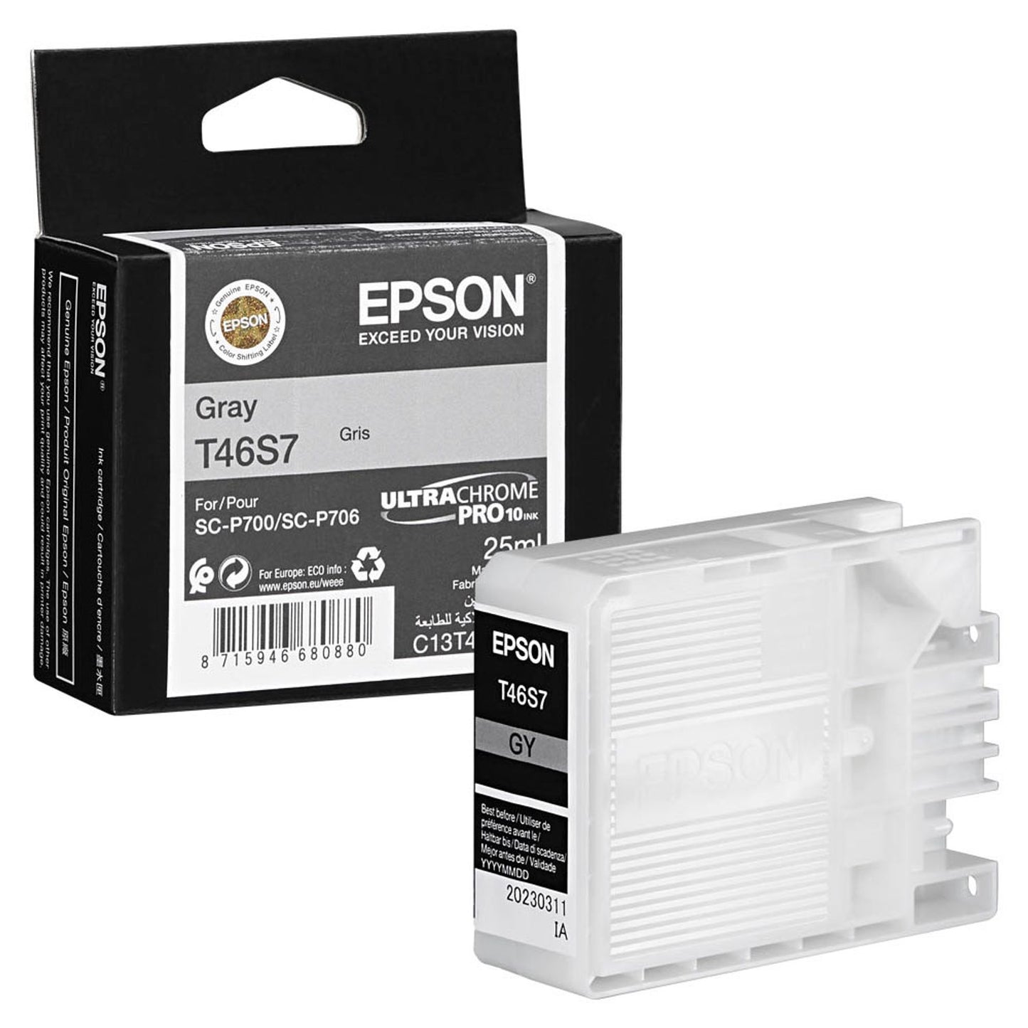 EPSON T46S7 grau Druckerpatrone | C13T46S700