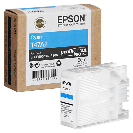 EPSON T47A2 cyan Druckerpatrone | C13T47A200