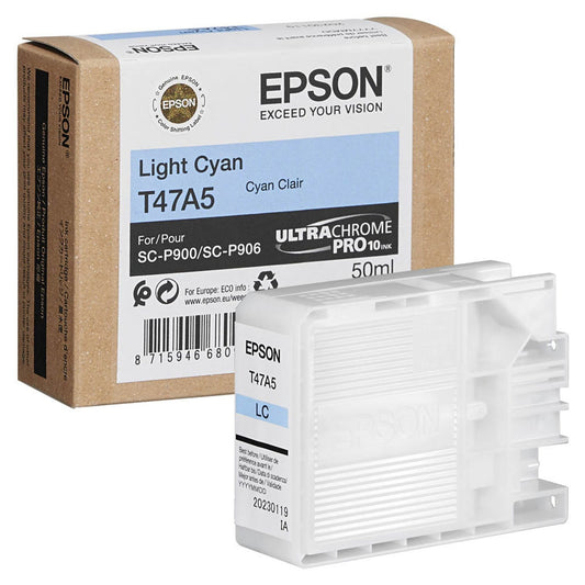 EPSON T47A5 light cyan Druckerpatrone | C13T47A500