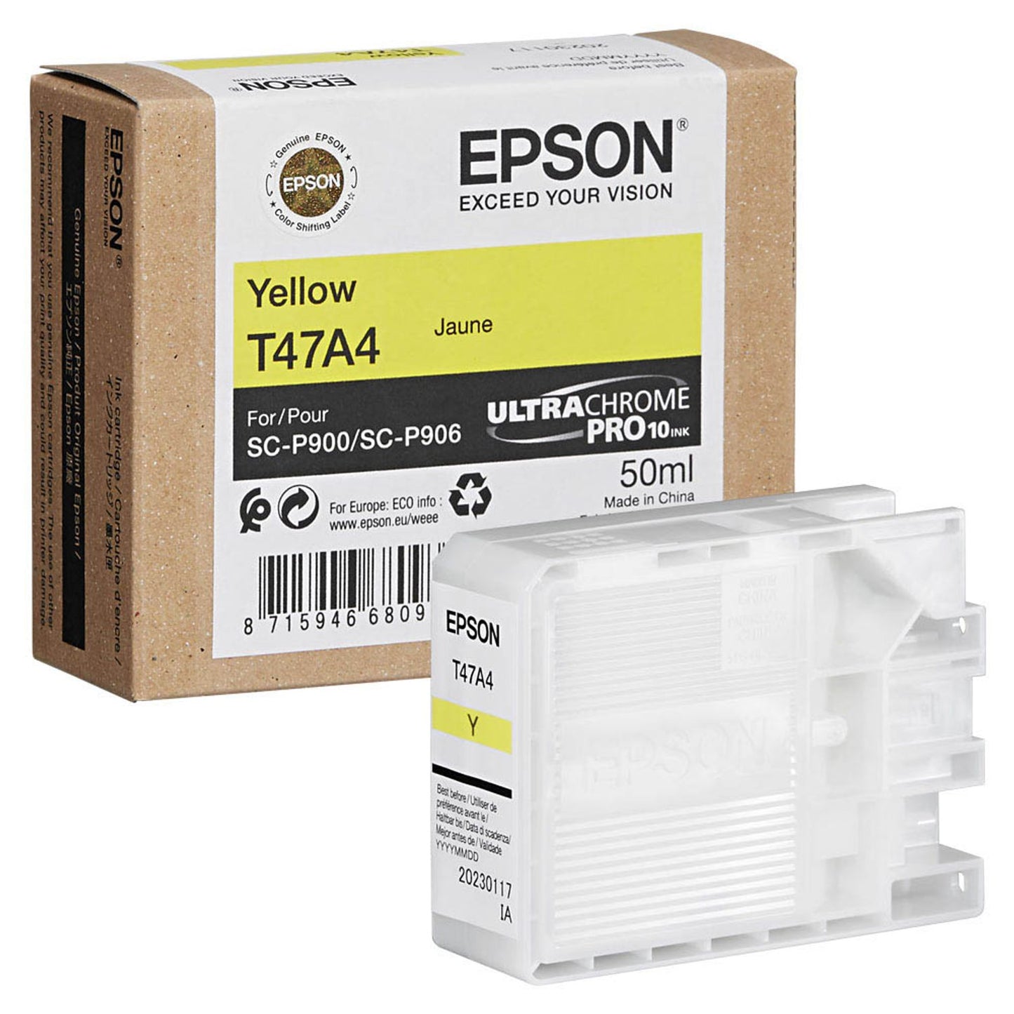 EPSON T47A4 gelb Druckerpatrone | C13T47A400