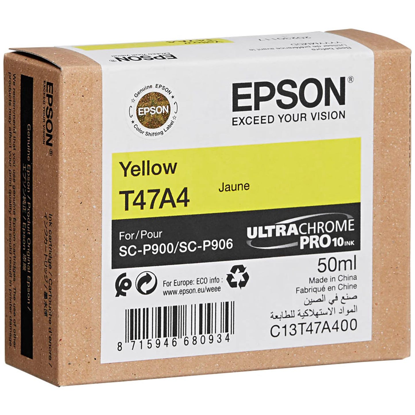 EPSON T47A4 gelb Druckerpatrone | C13T47A400