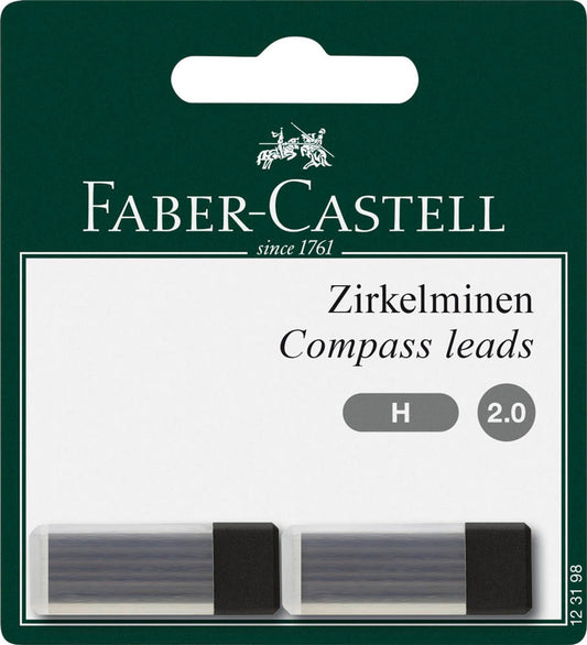 FABER-CASTELL 123121 Zirkelminen H 2,0 mm