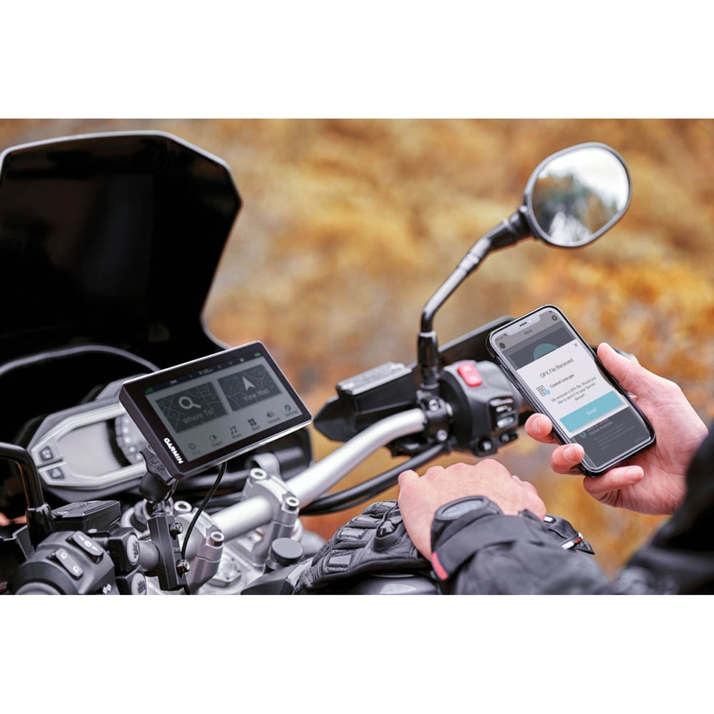 GARMIN zumo® XT MT-S EU Motorrad-Navigationsgerät 14,0 cm (5,5 Zoll) | 010-02296-10