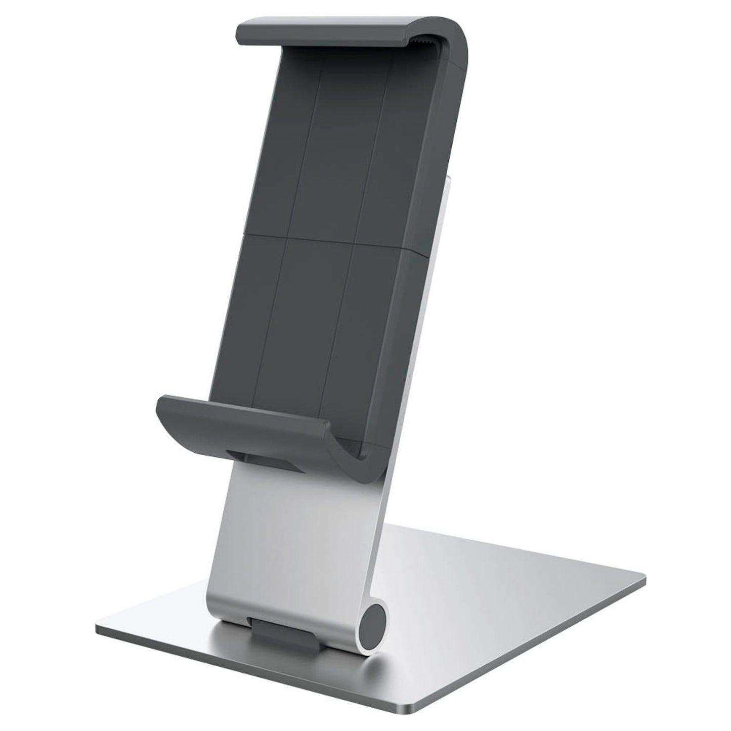 DURABLE Tablet-Halterung Table XL silber, schwarz für 1 Tablet, Tischbohrung | 893723