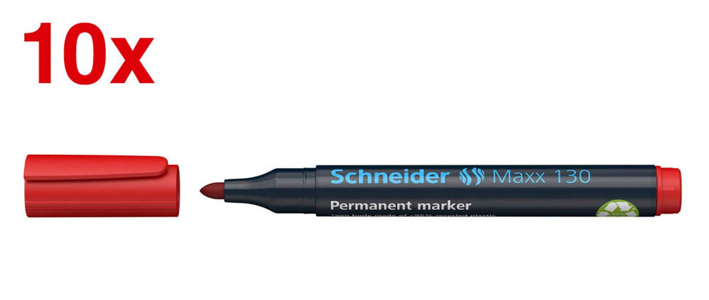 Schneider Maxx 130 Permanentmarker 1,0 - 3,0 mm, 10 St.