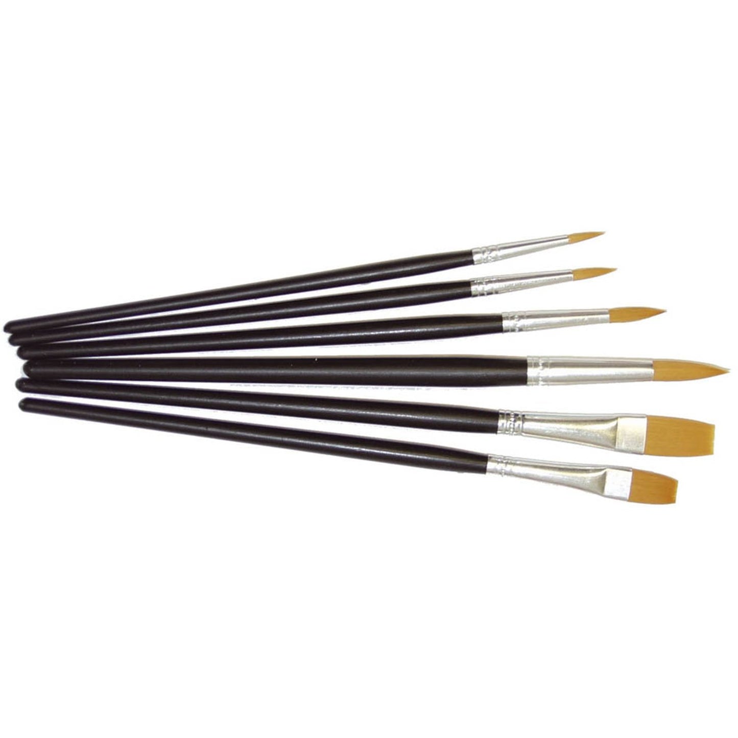 neutral Pinsel-Set Größe 2, 4, 6, 8, 10, 12, 6-teilig | 3102423 | 1 Pack = 6 St.