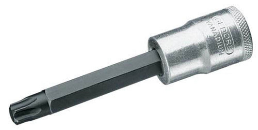 GEDORE 1/2 Zoll Innen-TORX Steckschlüsseleinsatz Länge: 100,0 mm