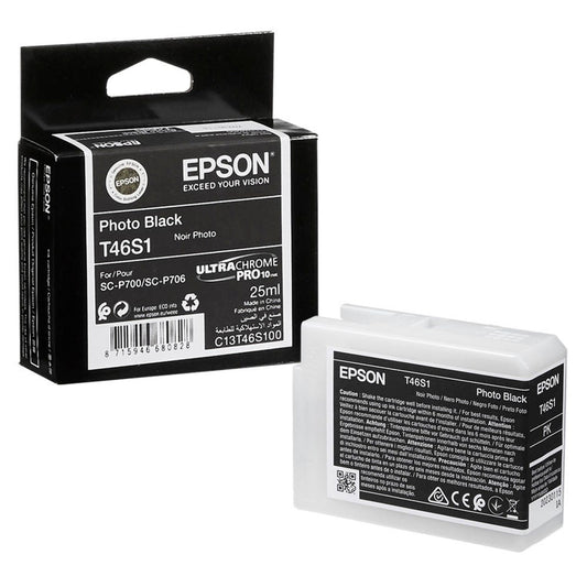 EPSON T46S1 Foto schwarz Druckerpatrone | C13T46S100
