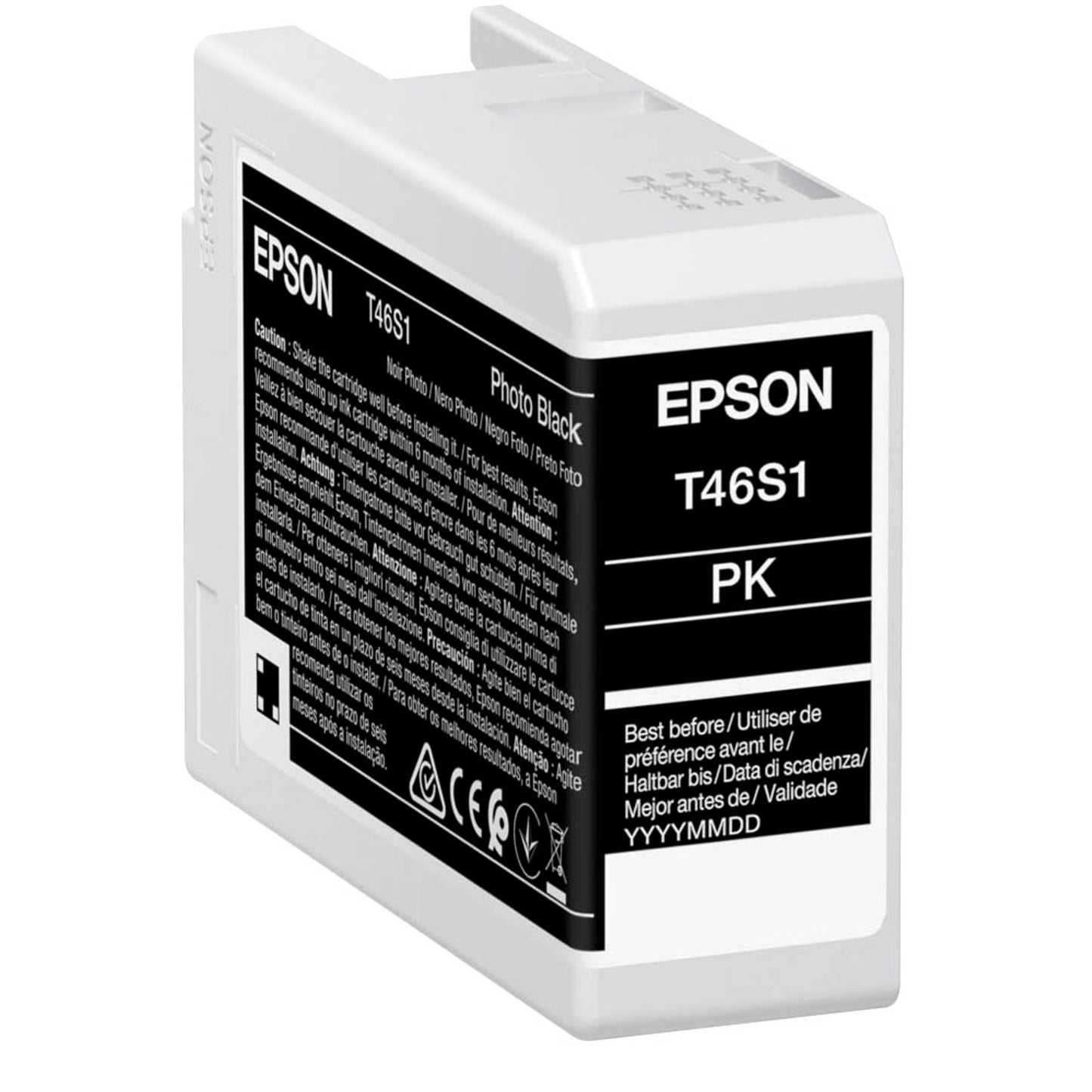 EPSON T46S1 Foto schwarz Druckerpatrone | C13T46S100