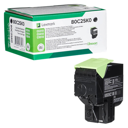 Lexmark schwarz Toner | 80C2SK0