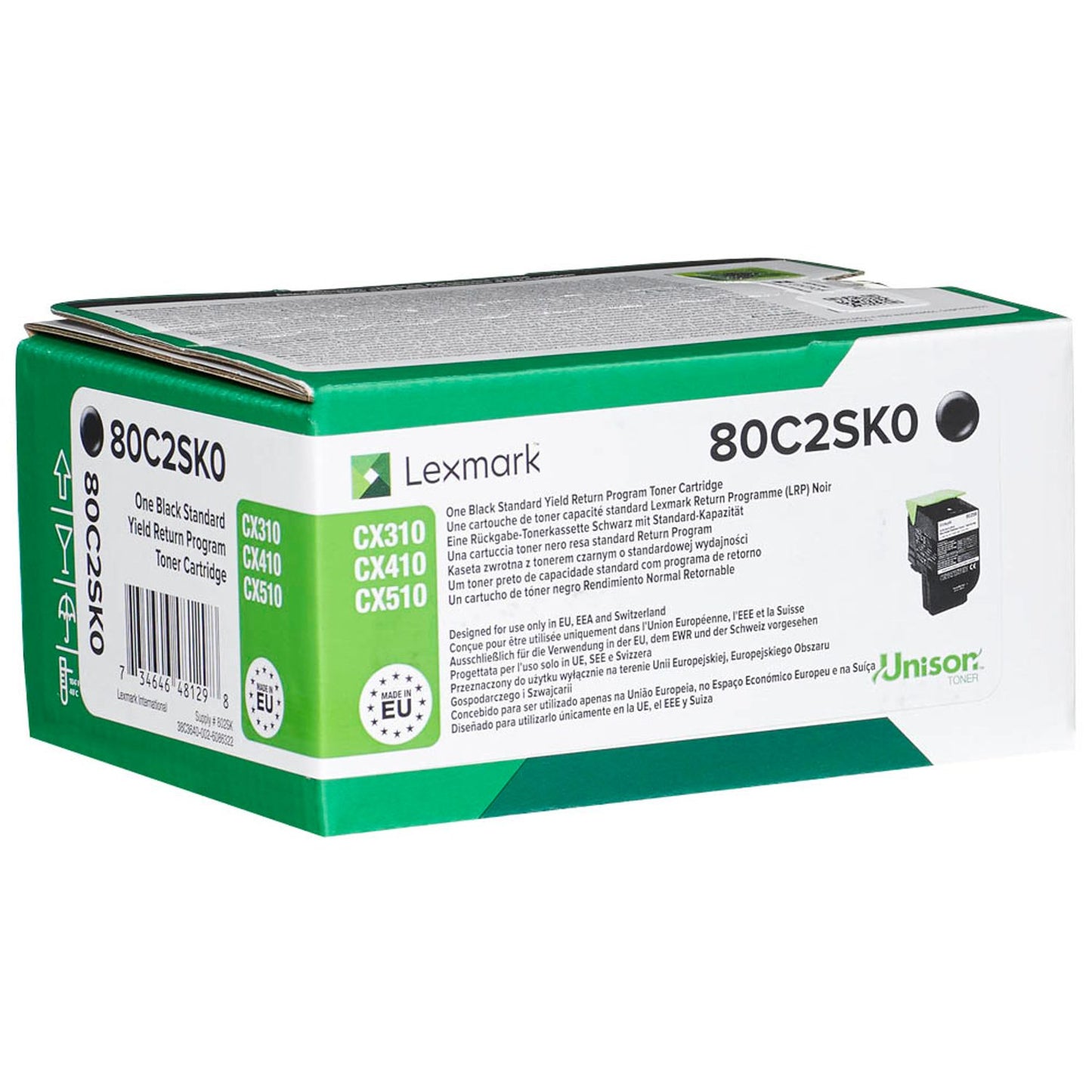Lexmark schwarz Toner | 80C2SK0