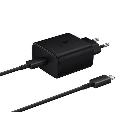 SAMSUNG Ladekabel mit Adapter schwarz, 45 Watt | EP-TA845XBEGWW