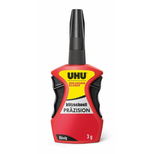 UHU Präzision Sekundenkleber 3,0 g | 34340
