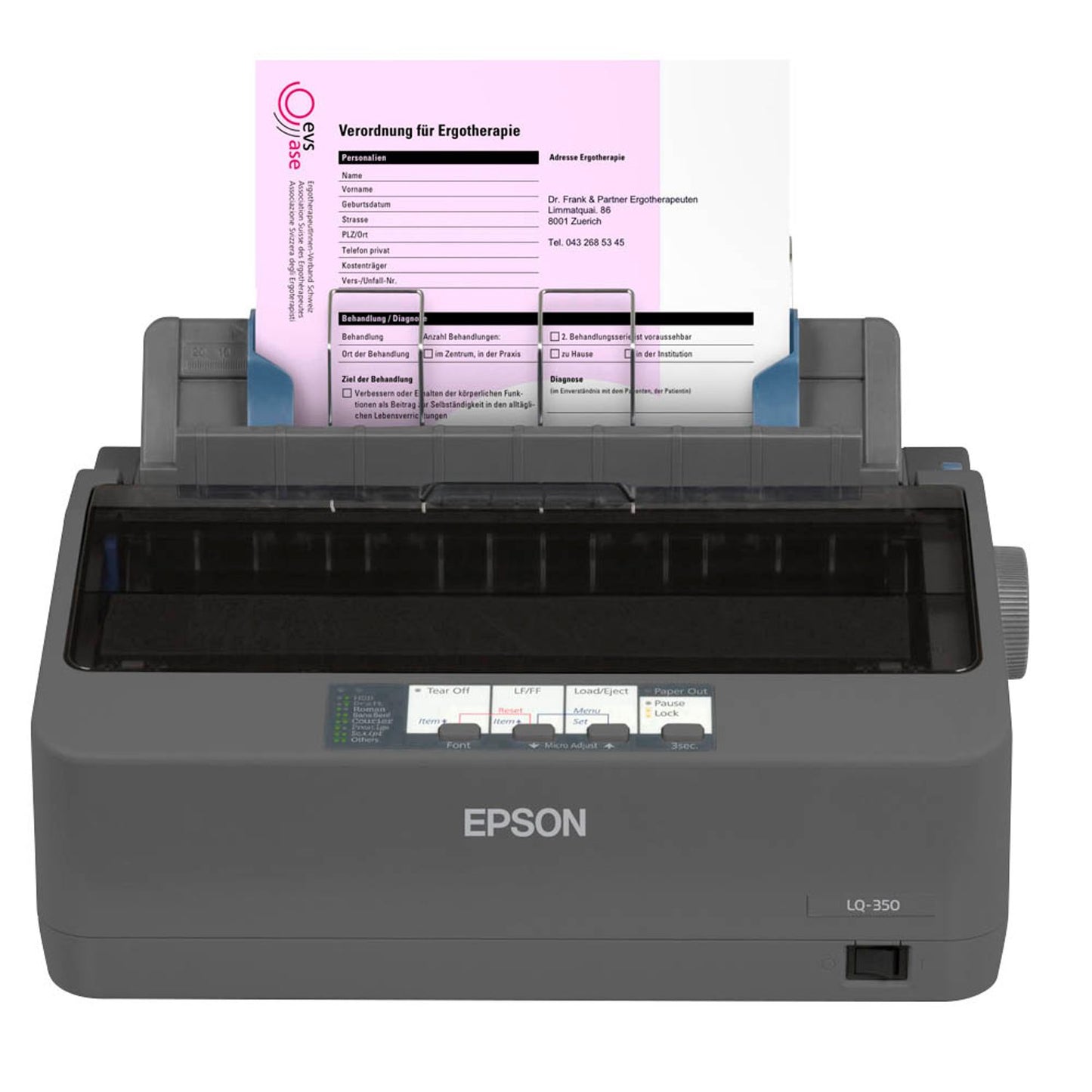 EPSON LQ-350 Nadeldrucker grau | C11CC25001
