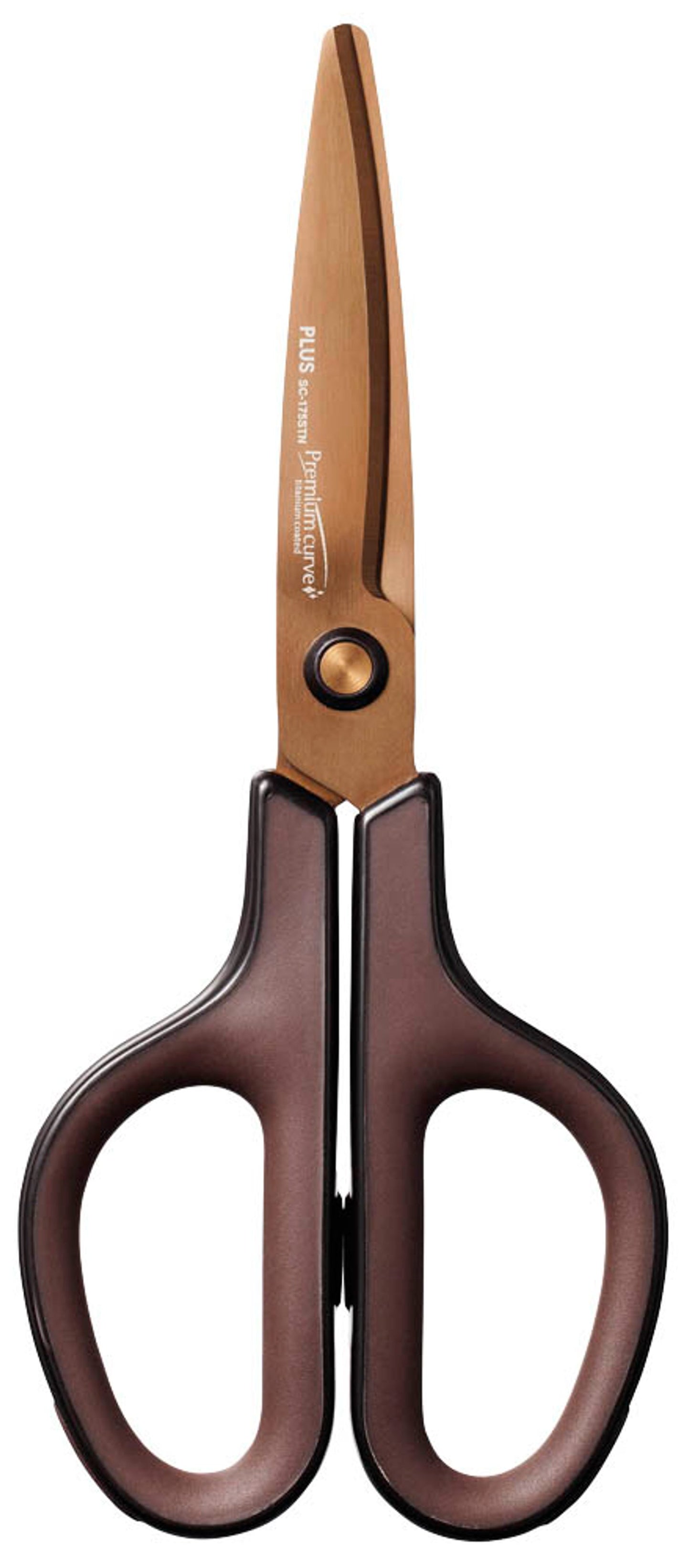 PLUS JAPAN Schere schwarz- 17,5 cm