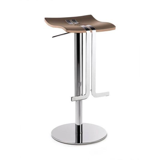 Mayer Barhocker myWAVE mocca Leder | 1208 01 85