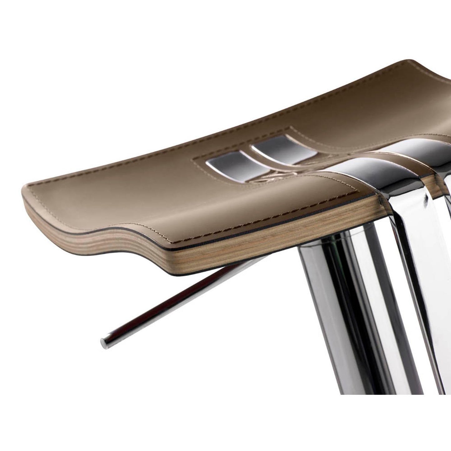 Mayer Barhocker myWAVE mocca Leder | 1208 01 85