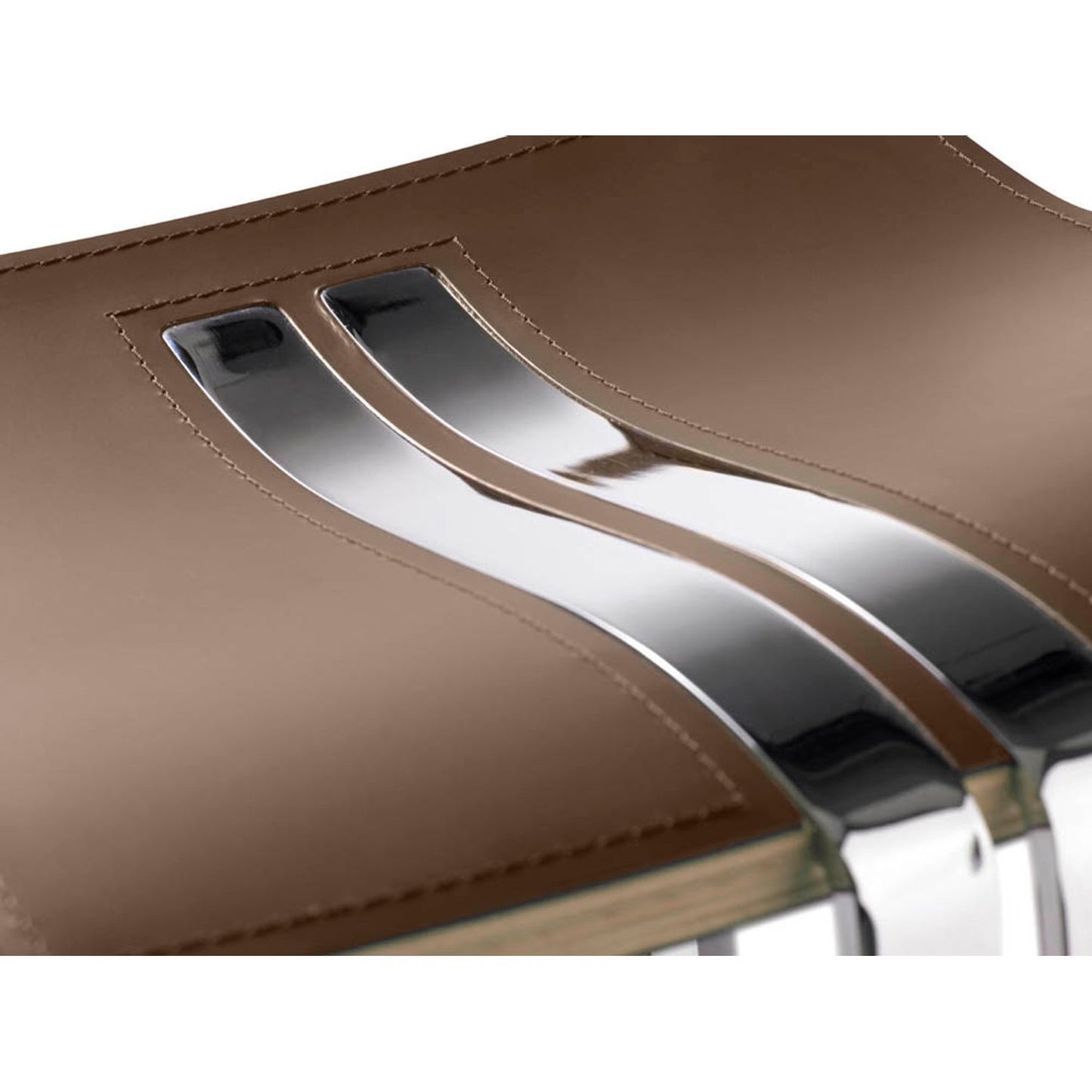 Mayer Barhocker myWAVE mocca Leder | 1208 01 85