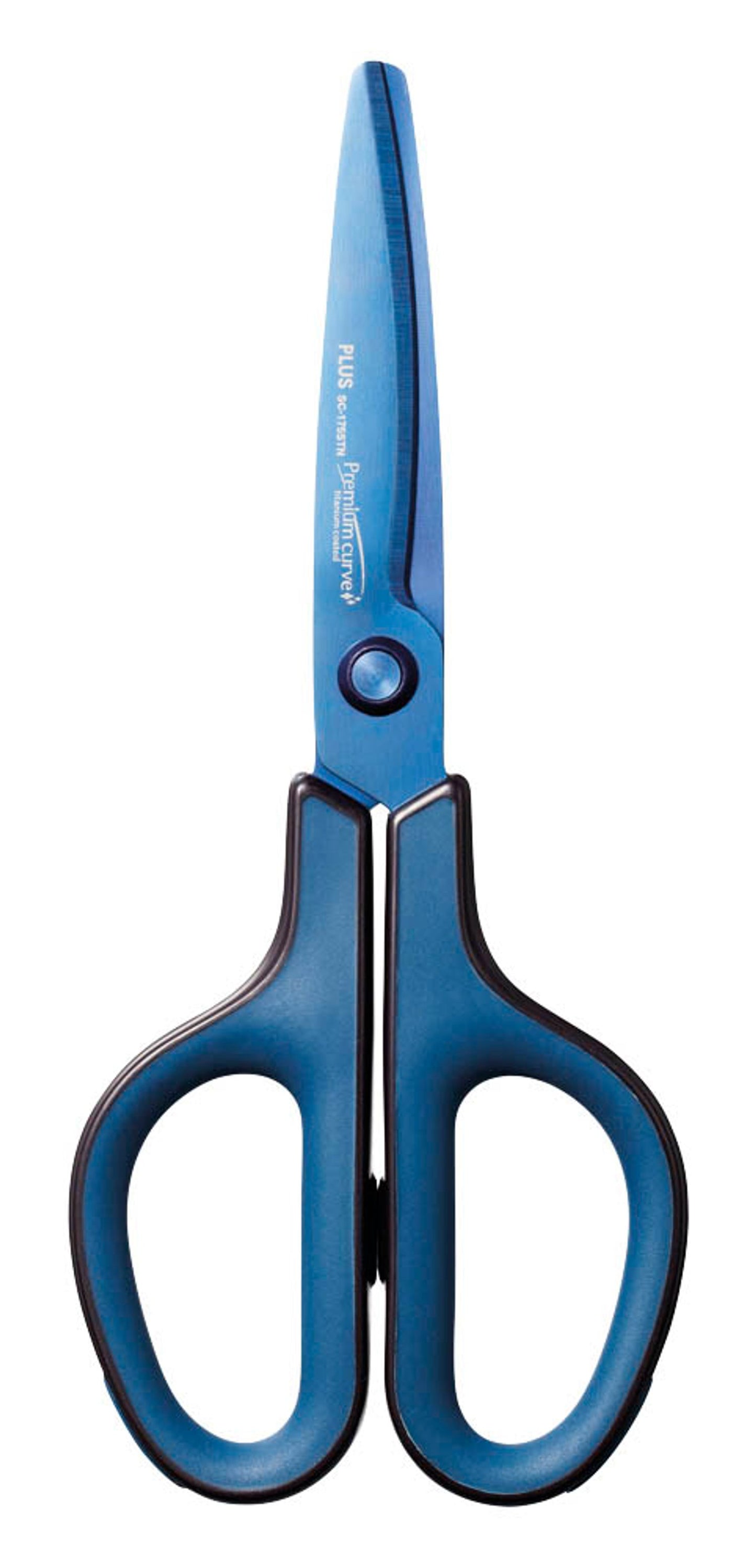 PLUS JAPAN Schere schwarz- 17,5 cm