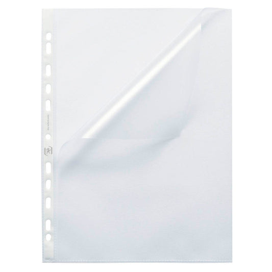 OXFORD Prospekthüllen DIN A4 transparent genarbt 0,12 mm | 100460992 | 1 Pack = 100 St.