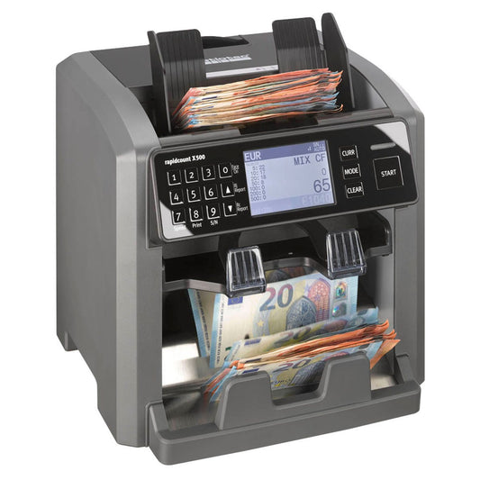 ratiotec Banknotenzähler rapidcount X500 | 946361