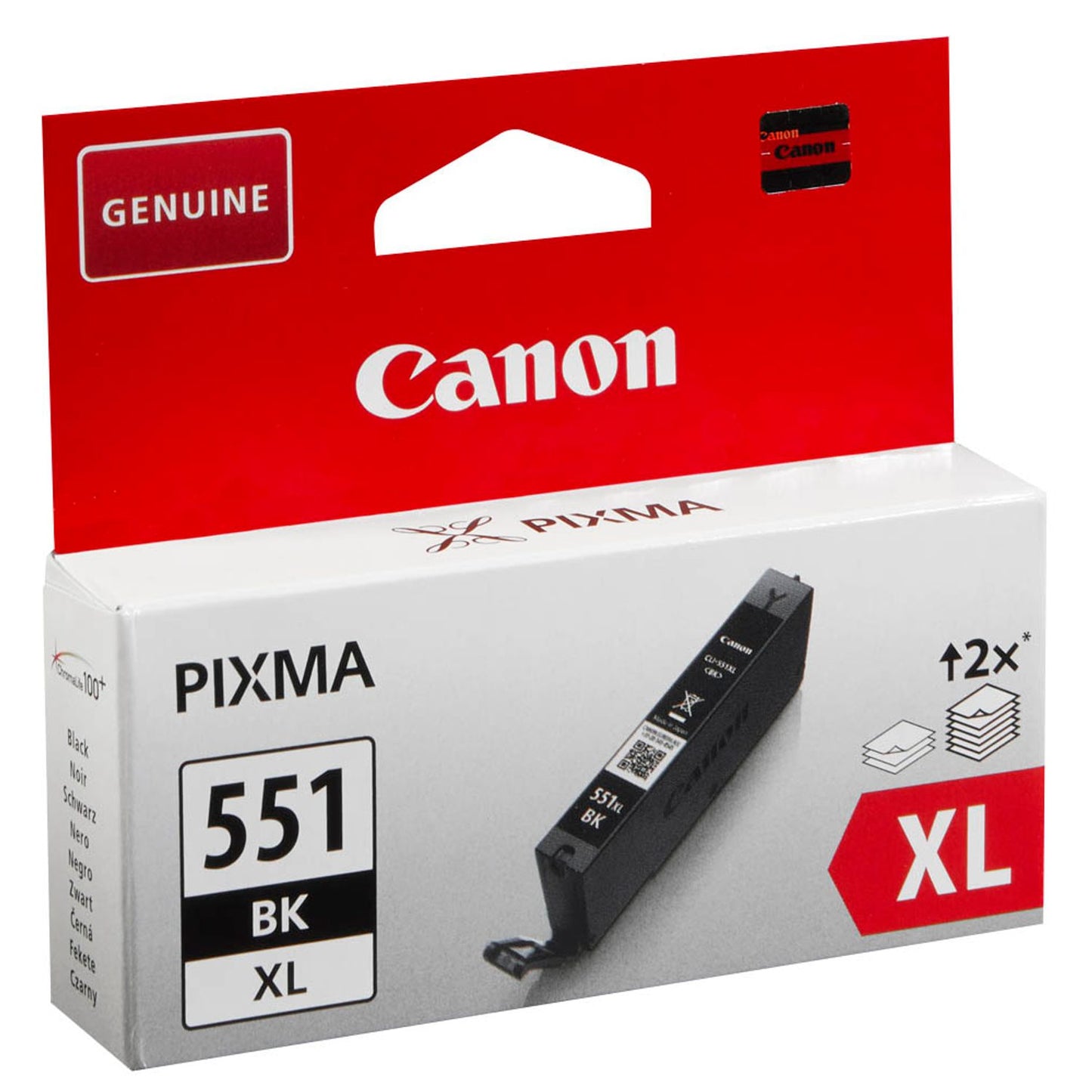 Canon CLI-551 XL BK schwarz Druckerpatrone | 6443B001