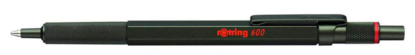 rotring Kugelschreiber 600, Schreibfarbe: schwarz, 1 St.