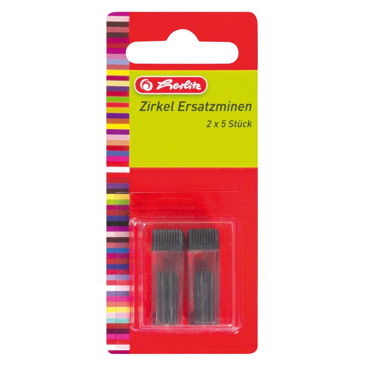 herlitz Zirkelminen HB 2,0 mm | 300010440 | 1 Pack = 10 St.