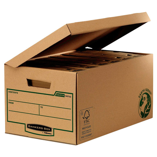 Bankers Box Archivboxen Earth Series braun 39,0 x 56,0 x 29,3 cm | 4472205 | 1 Pack = 10 St.