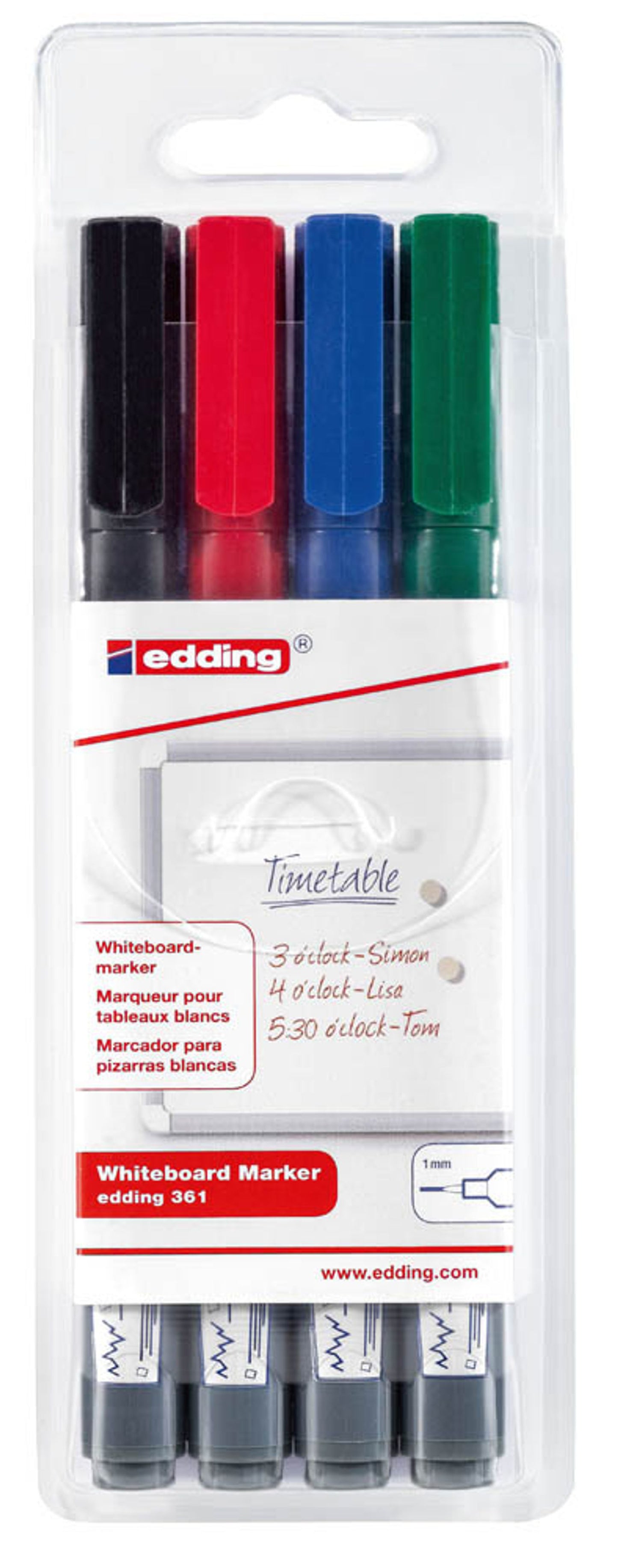 edding 361 Whiteboard-Marker 1,0 mm,