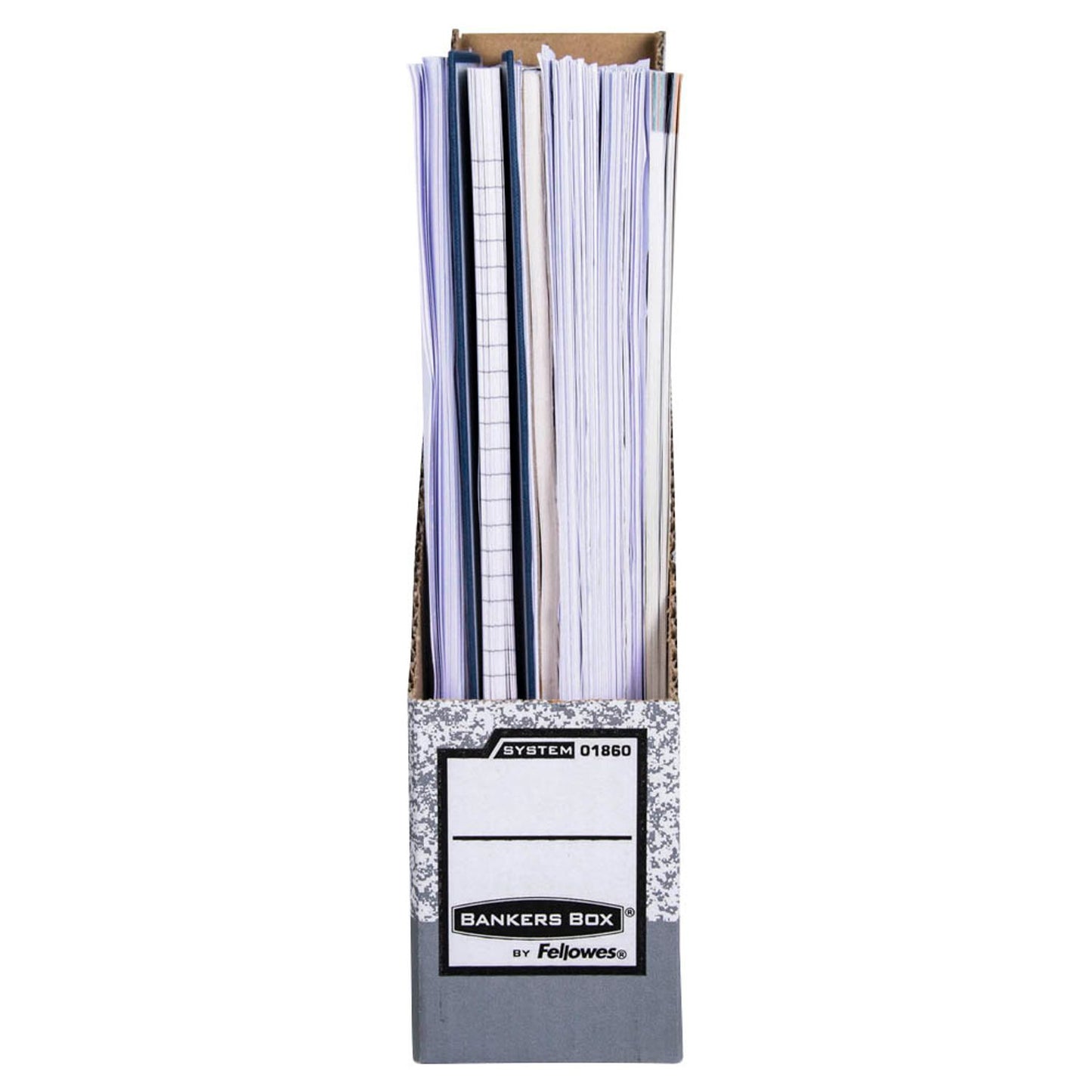 Bankers Box Archiv-Stehsammler grau | 186004 | 1 Pack = 10 St.