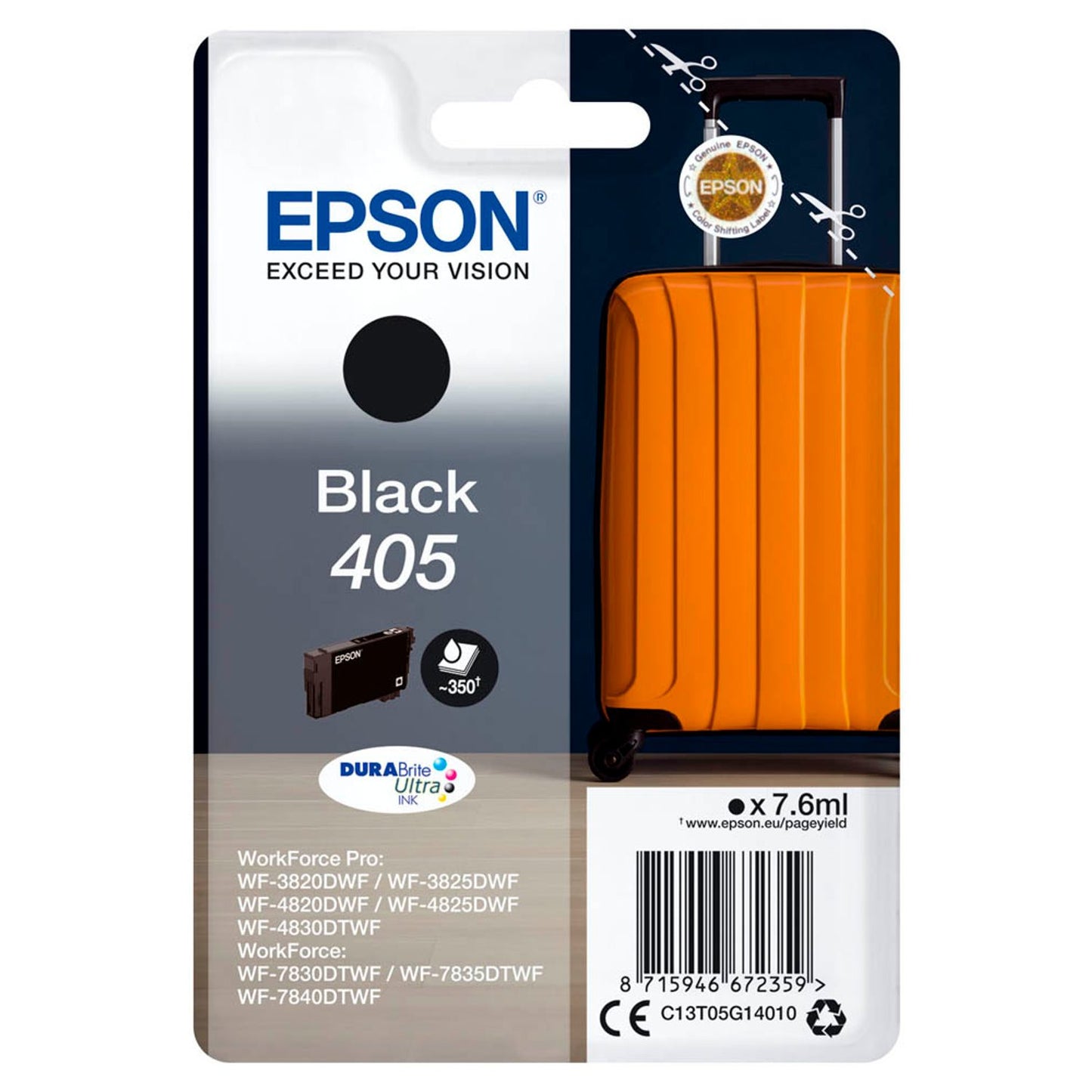 EPSON 405 / T05G1 schwarz Druckerpatrone | C13T05G14010
