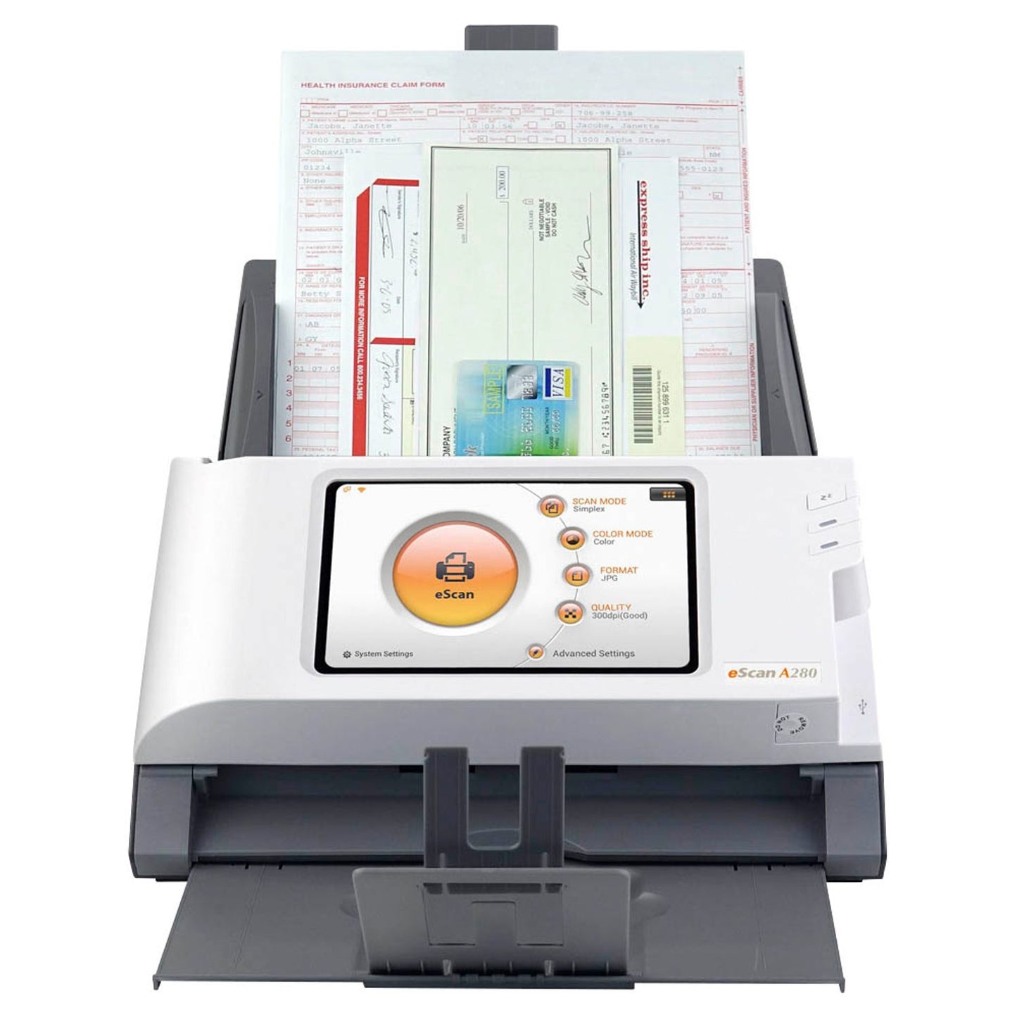 plustek eScan A280 Essential Dokumentenscanner | 300
