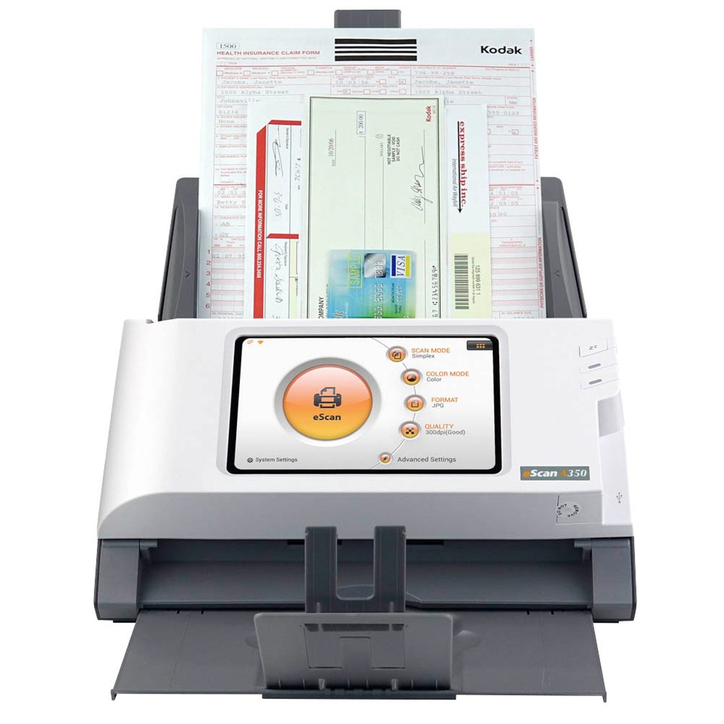 plustek eScan A350 Essential Dokumentenscanner | 286