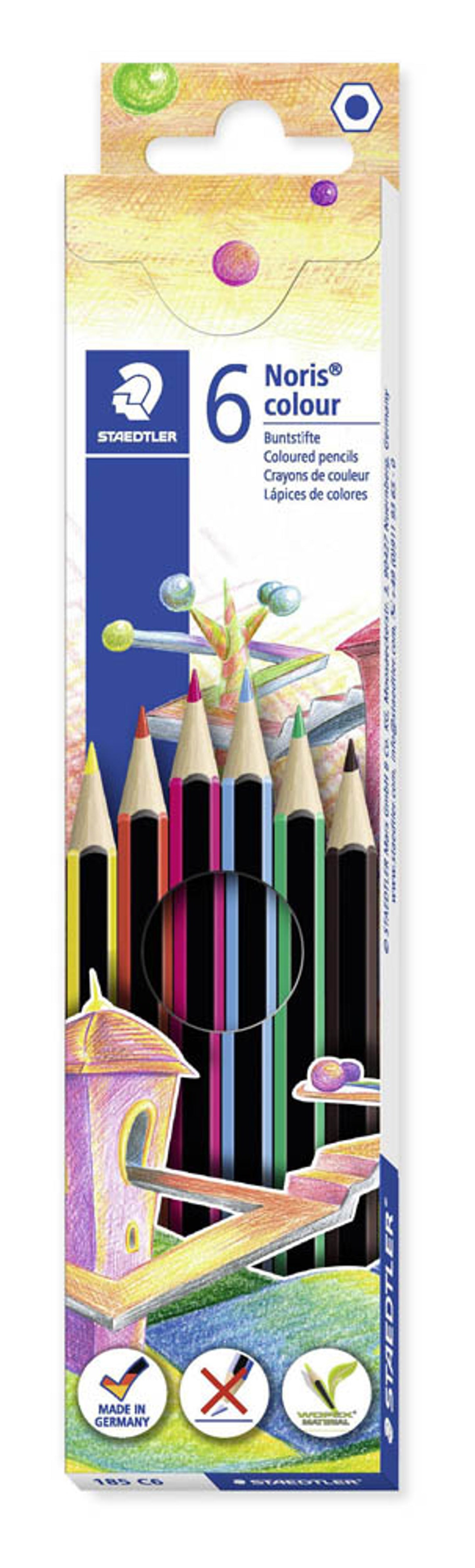 STAEDTLER Noris® colour 185 Buntstifte farbsortiert