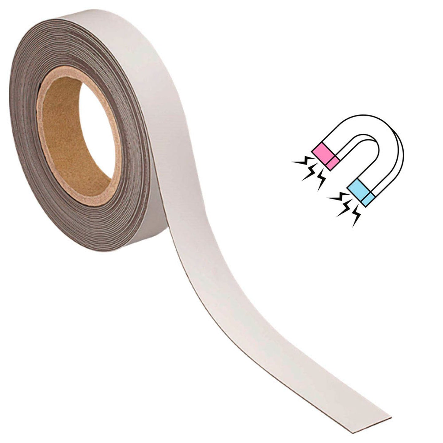 MAUL Magnetband weiß