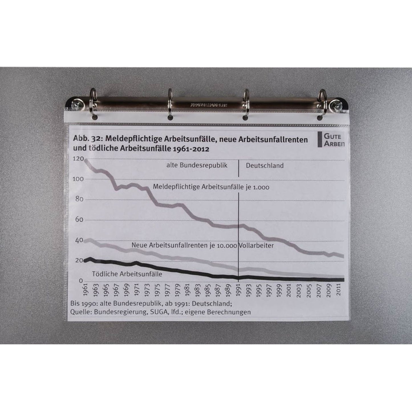 EICHNER Ringbuchmechanik silber magnetisch | 9604-00726