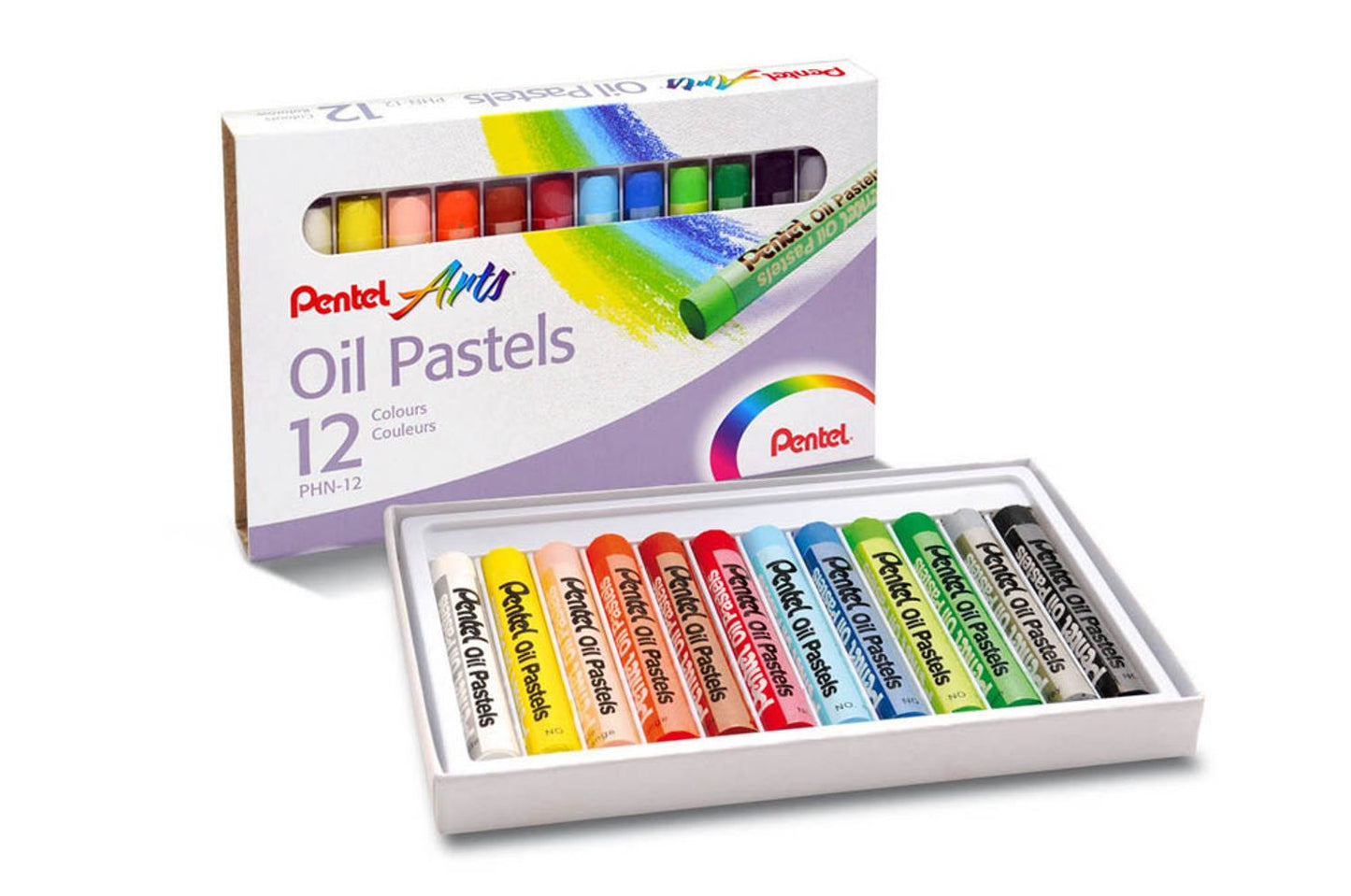 Pentel Oil Pastels Ölkreide farbsortiert  St.