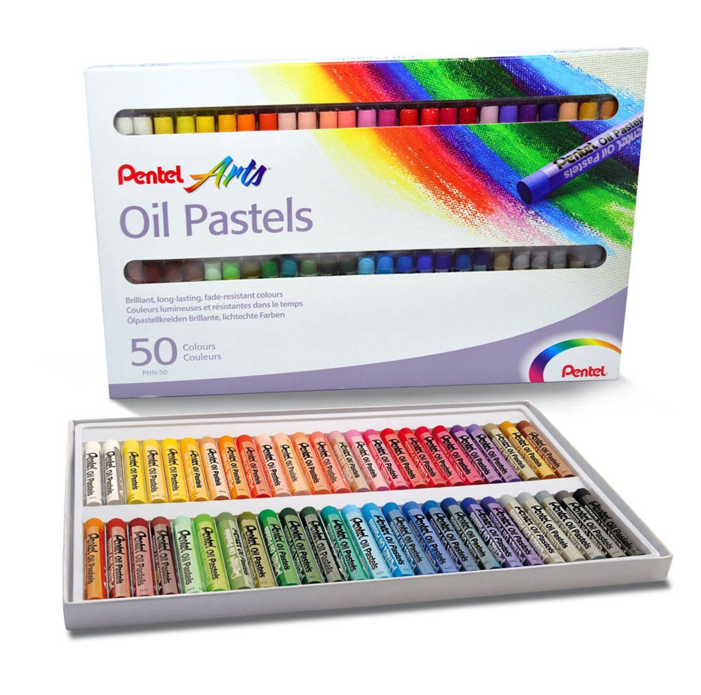 Pentel Oil Pastels Ölkreide farbsortiert  St.