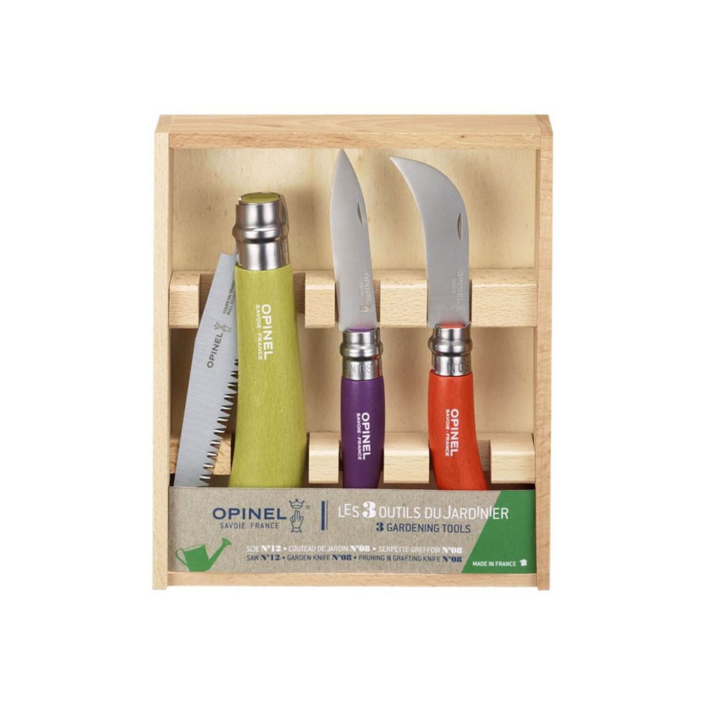 OPINEL Gartenmesser-Set farbsortiert | 1617