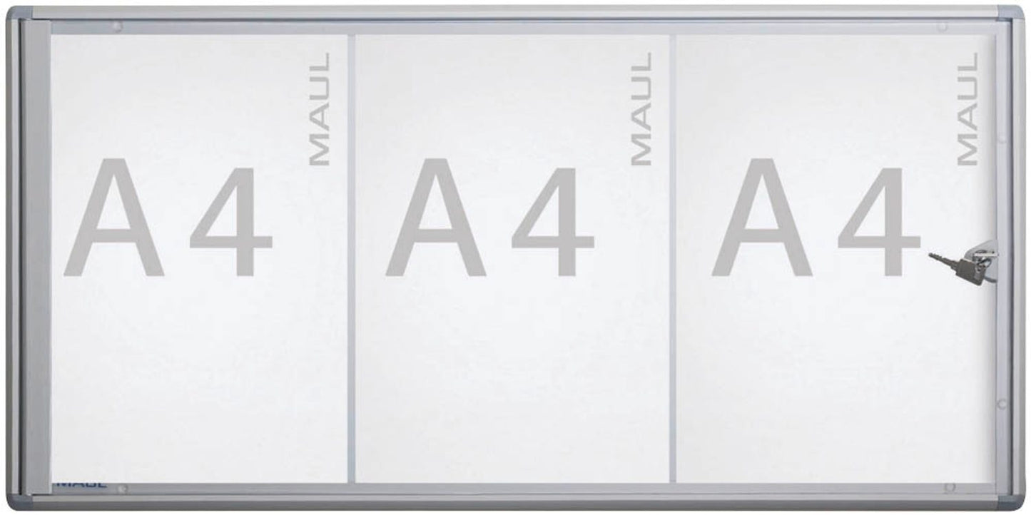 MAUL Schaukasten Extraslim alu DIN A4,