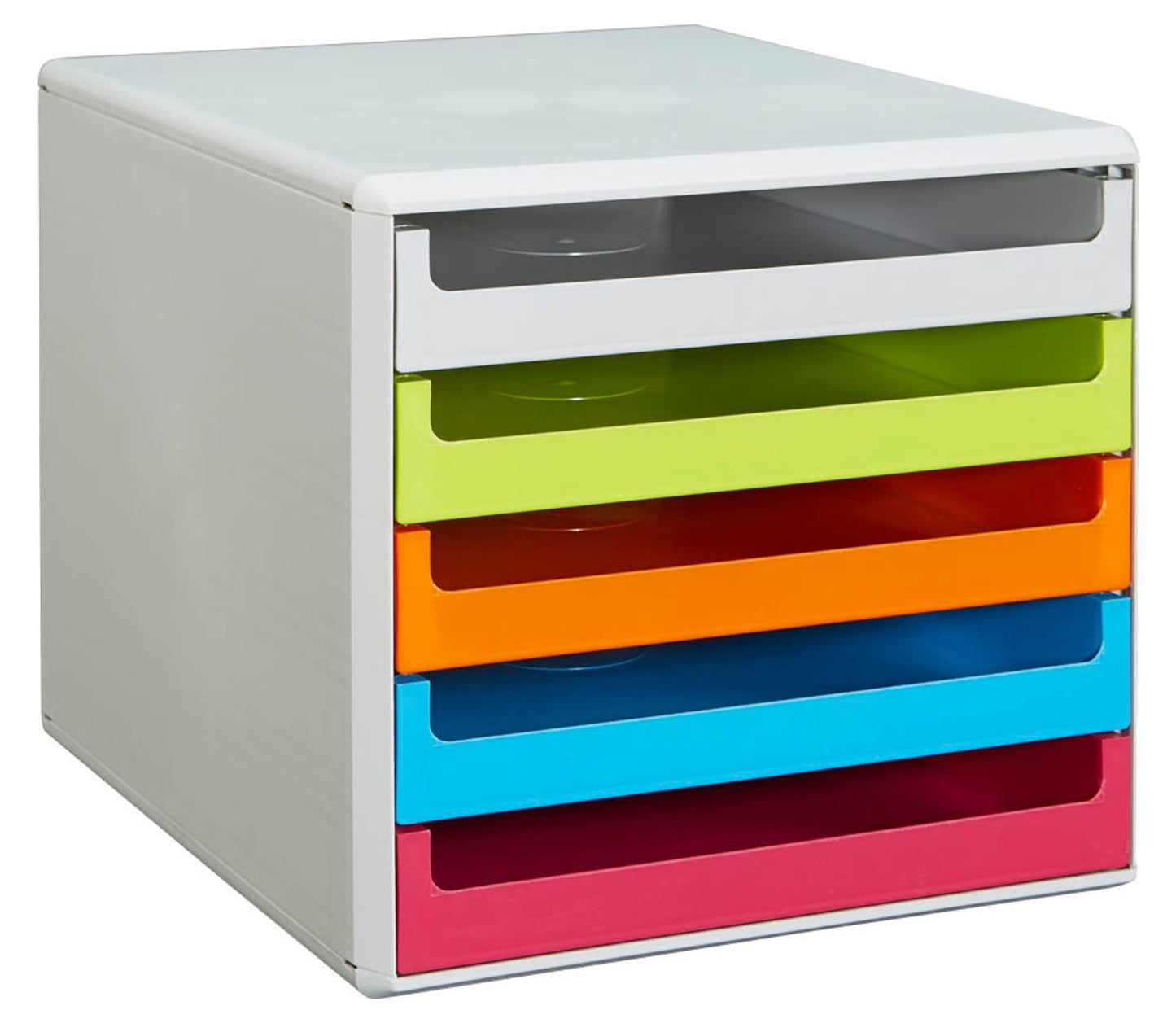 M&M Schubladenbox, DIN A4 mit 5 Schubladen