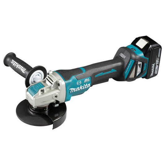 makita Akku-Winkelschleifer-Set 18,0 V, mit 2 Akkus | DGA519RTJ