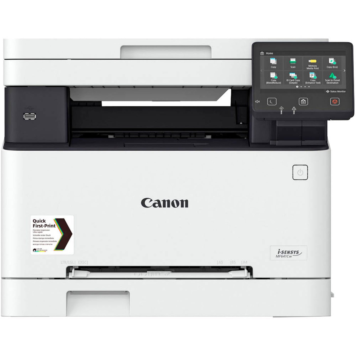 Canon i-SENSYS MF651Cw 3 in 1 Farblaser-Multifunktionsdrucker grau | 5158C009