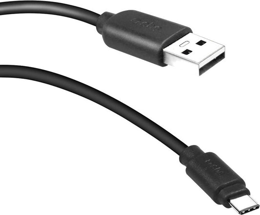sbs USB 2.0 A/USB C Kabel m schwarz, 1 St.