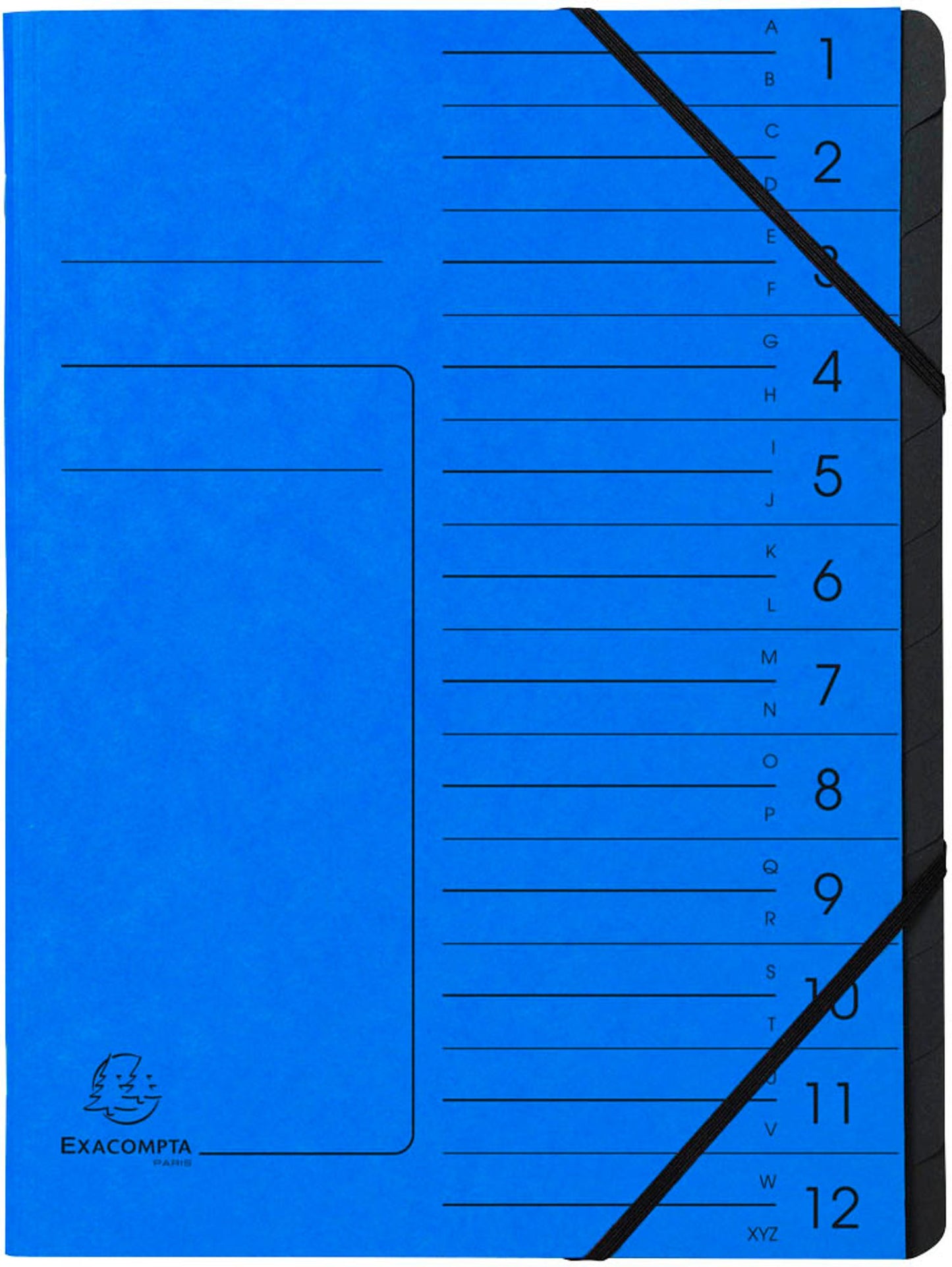 Exacompta Ordnungsmappen 12 Fächer