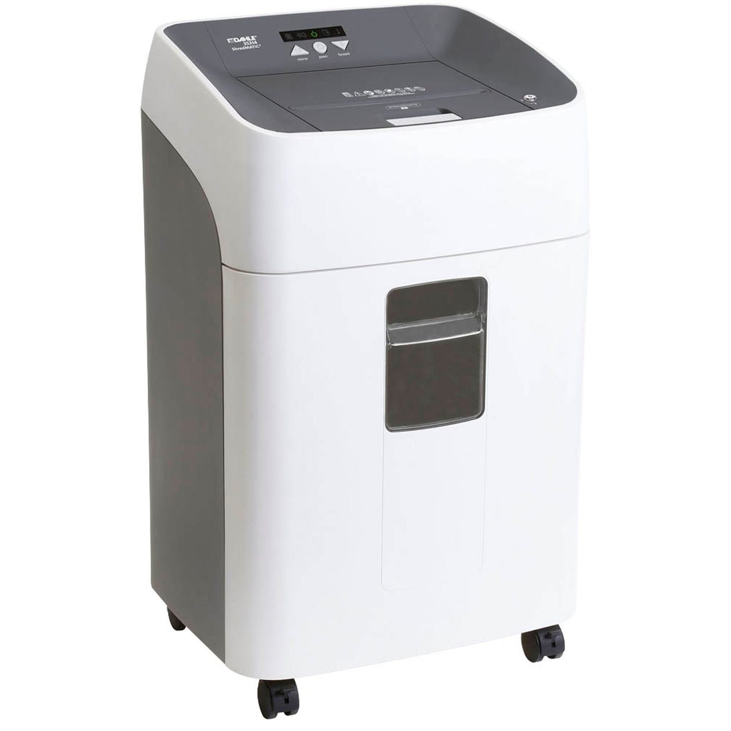 DAHLE ShredMATIC 300 Aktenvernichter mit Partikelschnitt P-4, 4 x 15 mm, bis , lichtgrau | 71-35314-15092
