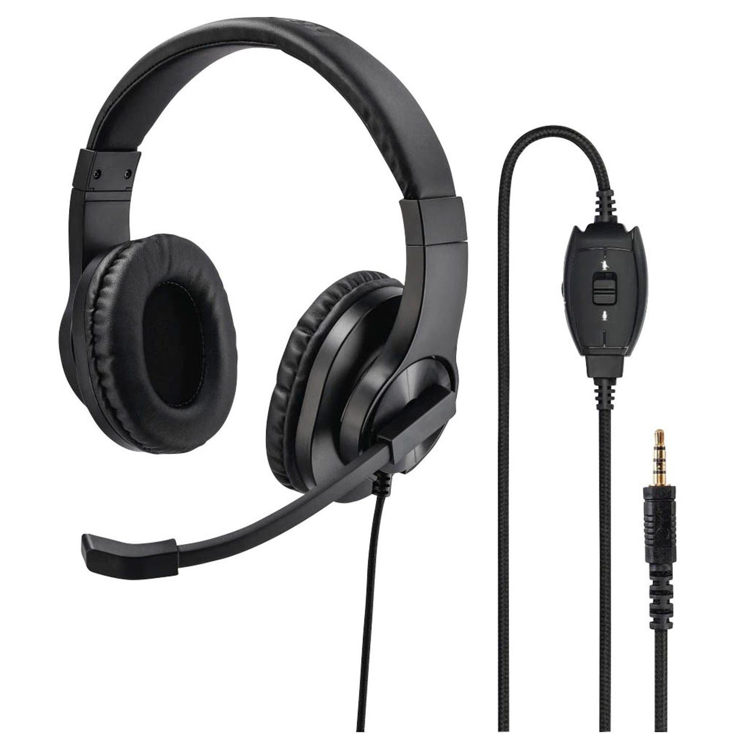 hama HS-P350 Headset schwarz | 139926
