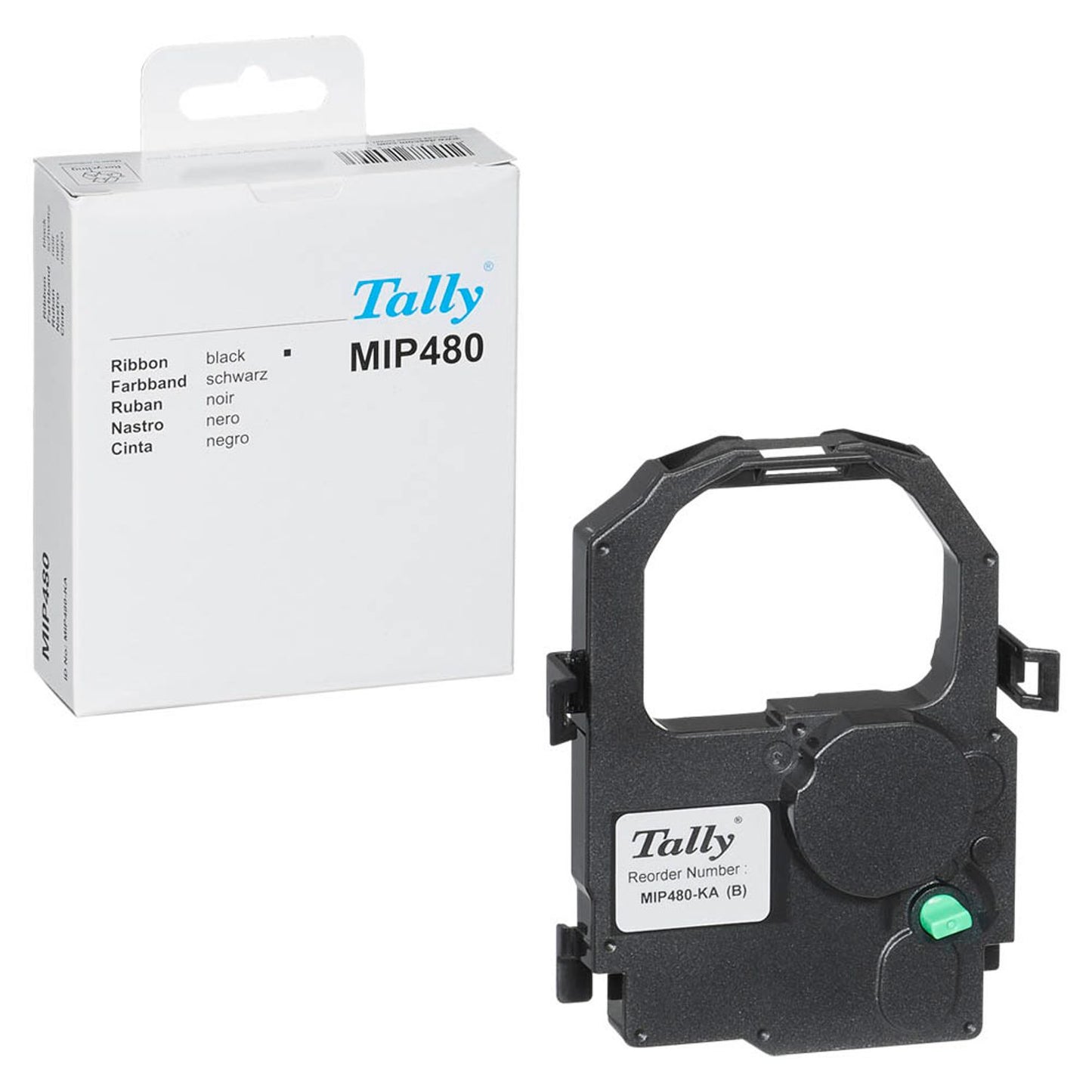 Tally DASCOM® schwarz Farbband | MIP480-KA